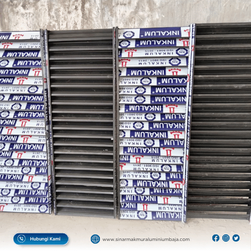 Jalusi Louver Aluminium