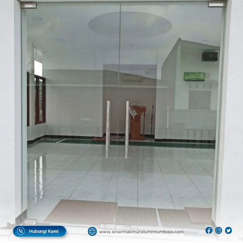 Pintu Frameless